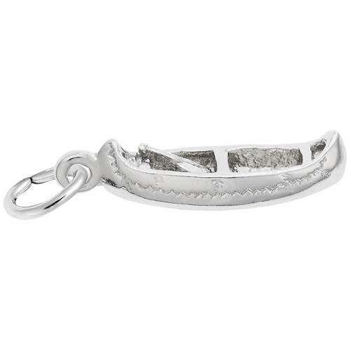 Rembrandt Sterling Silver Canoe Charm | Diamond Durrell's